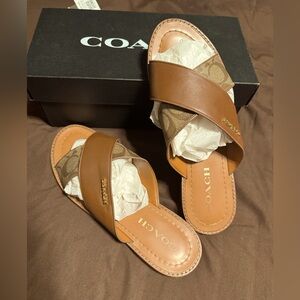 Coach Hilda Sandals size 8